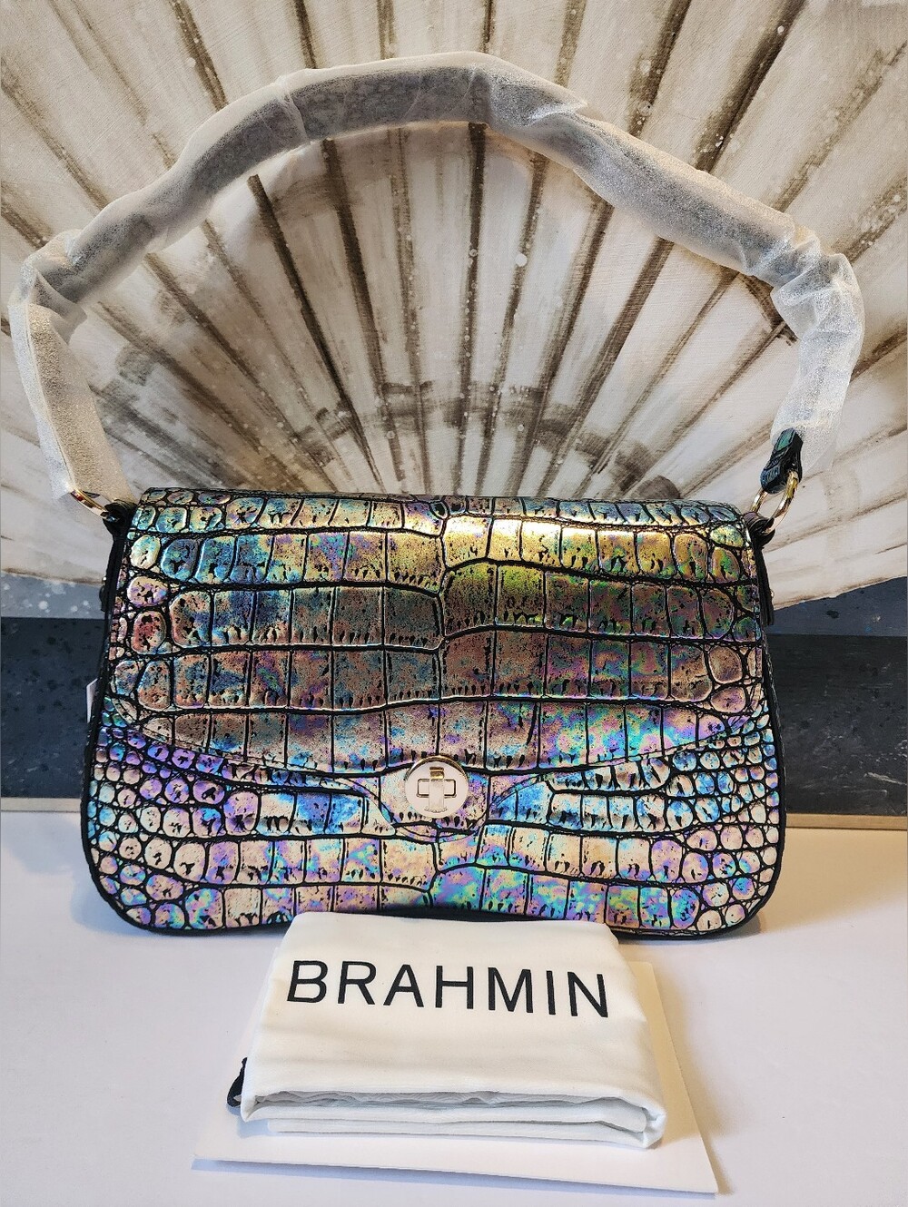 Brahmin Nerida Black Galexia NWT